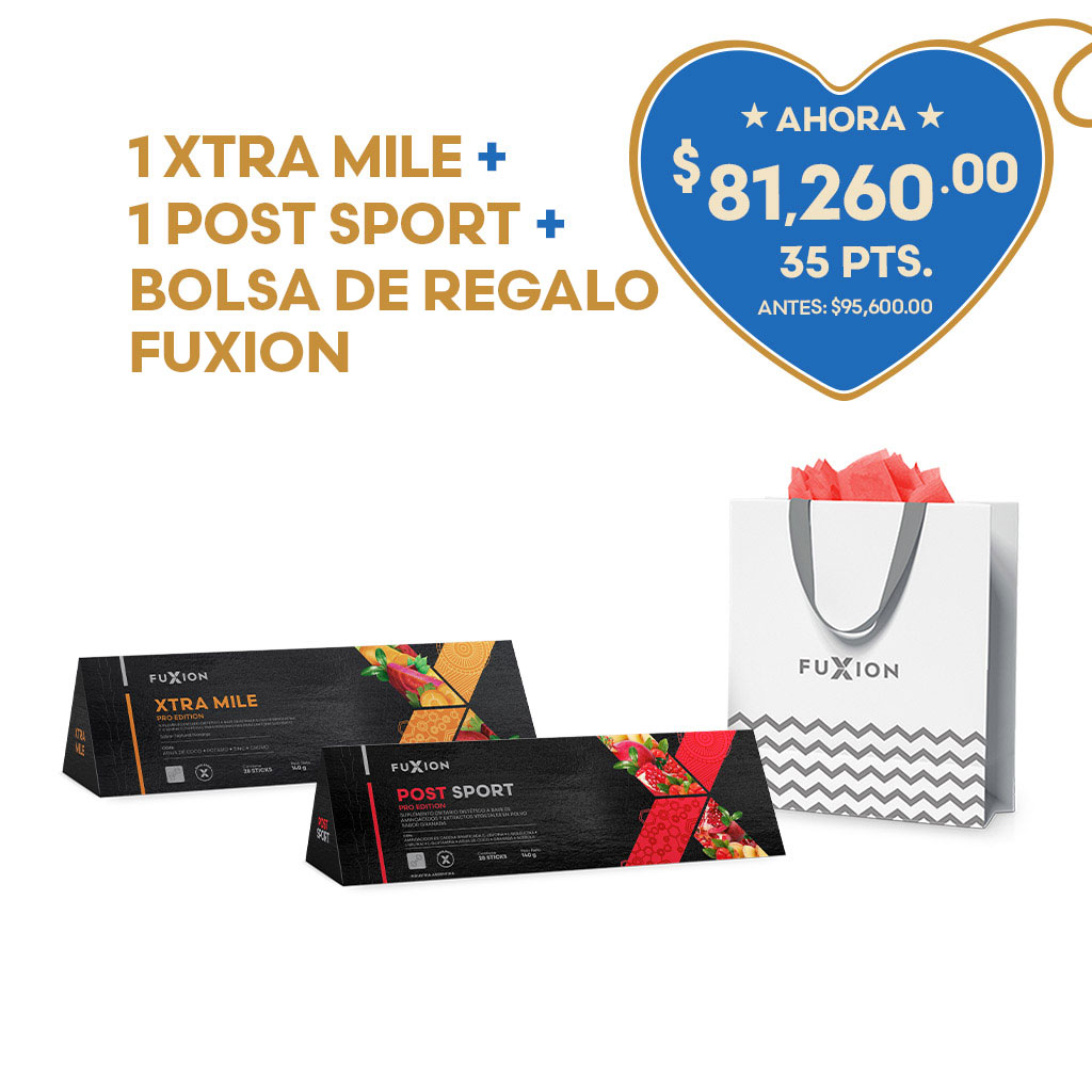 COMBO DÍA DEL PADRE: XTRA MILE + POST SPORT