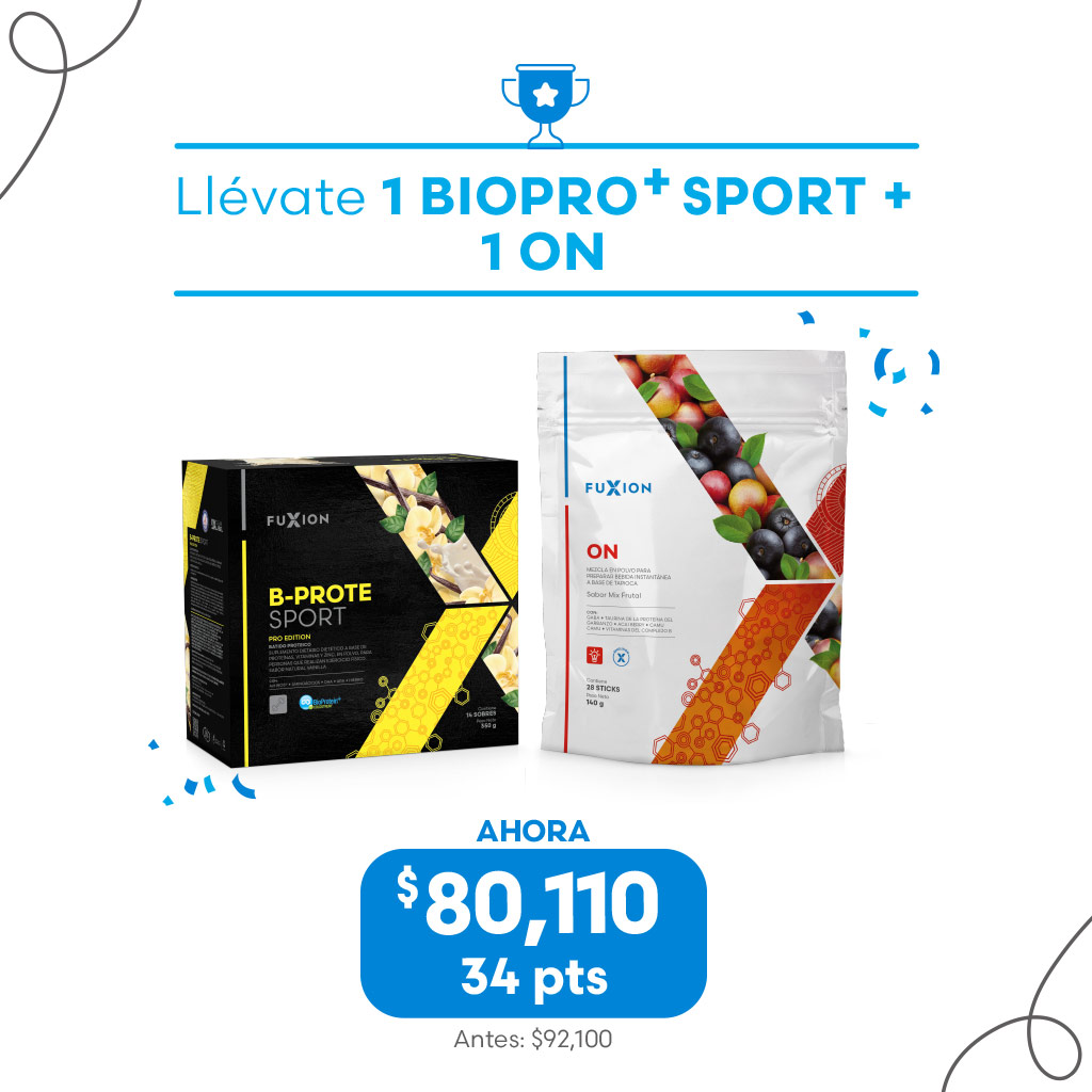 PROMO FUTBOL - BIOPRO+SPORT+ON